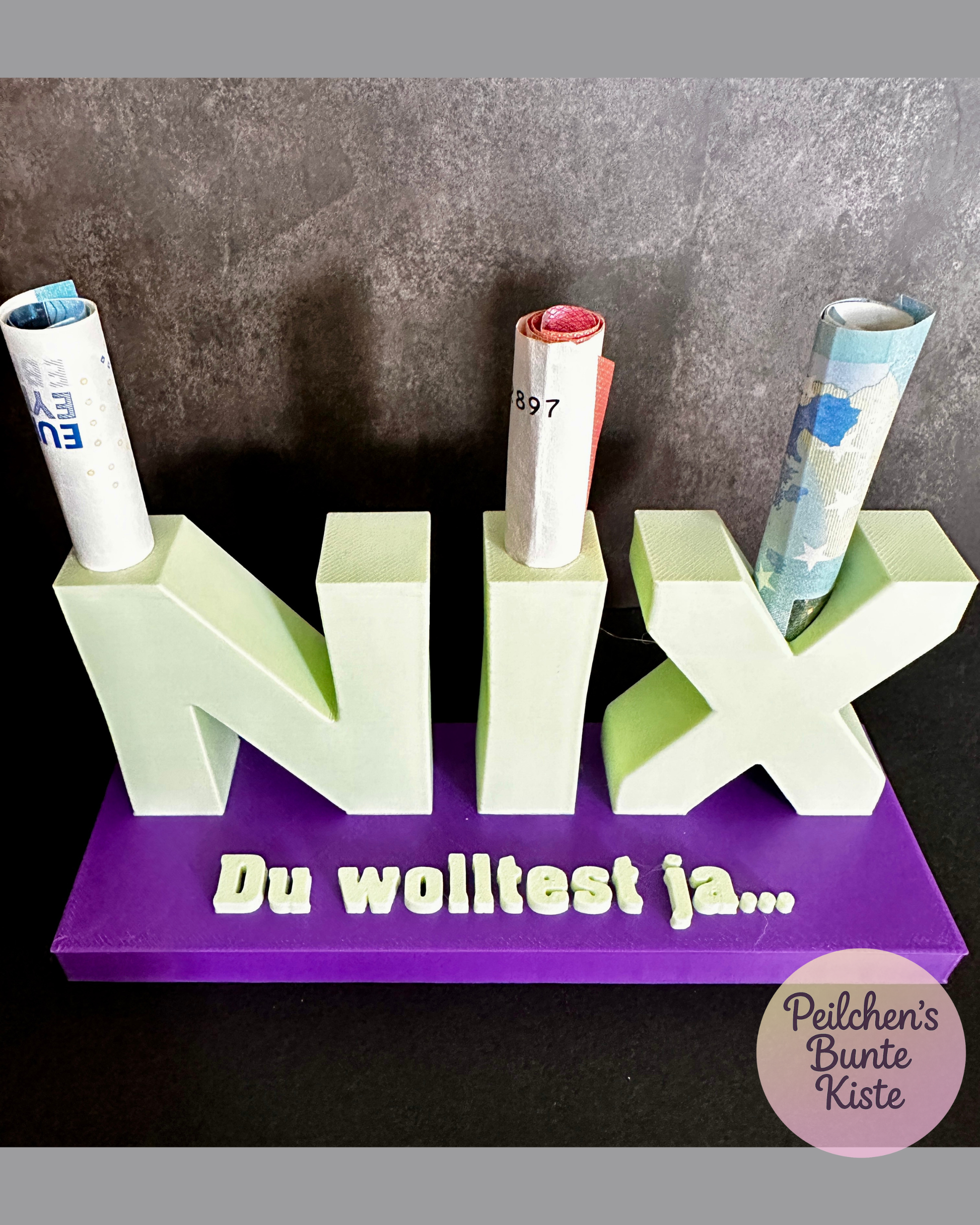 Geldgeschenk „Du wolltest ja nix…“ – originelle Überraschung