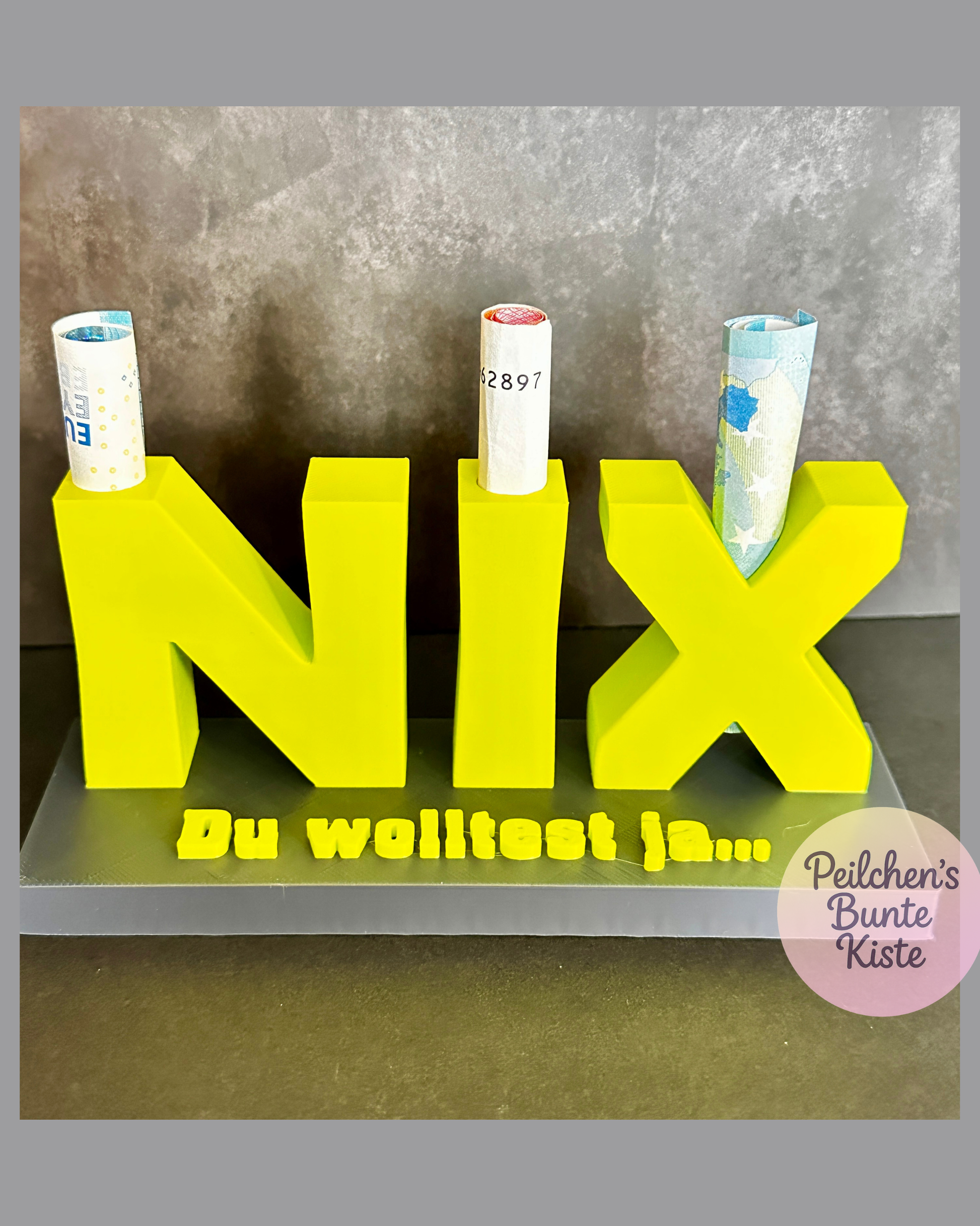Geldgeschenk „Du wolltest ja nix…“ – originelle Überraschung