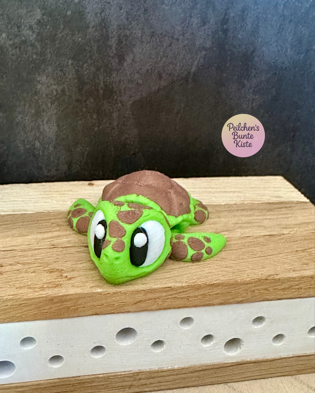 Bewegliche Tierfigur mit Tiertransportbox | Katze, Hund, Schildkröte & mehr