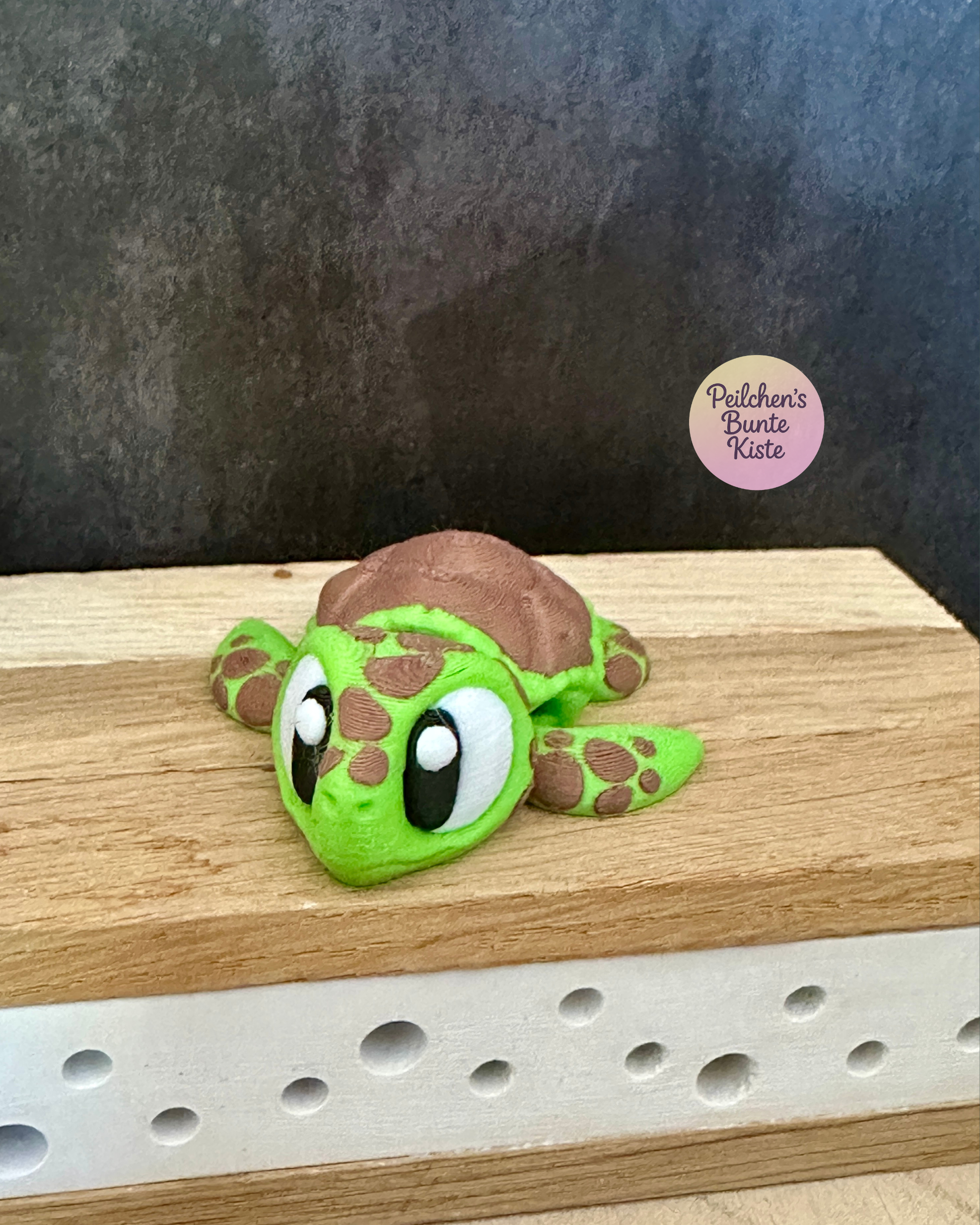 Bewegliche Tierfigur mit Tiertransportbox | Katze, Hund, Schildkröte & mehr
