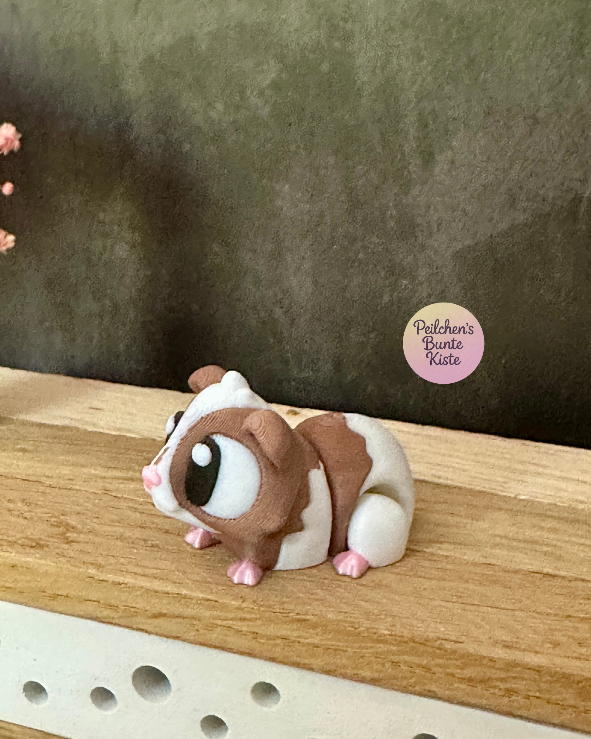 Bewegliche Tierfigur mit Tiertransportbox | Katze, Hund, Schildkröte & mehr