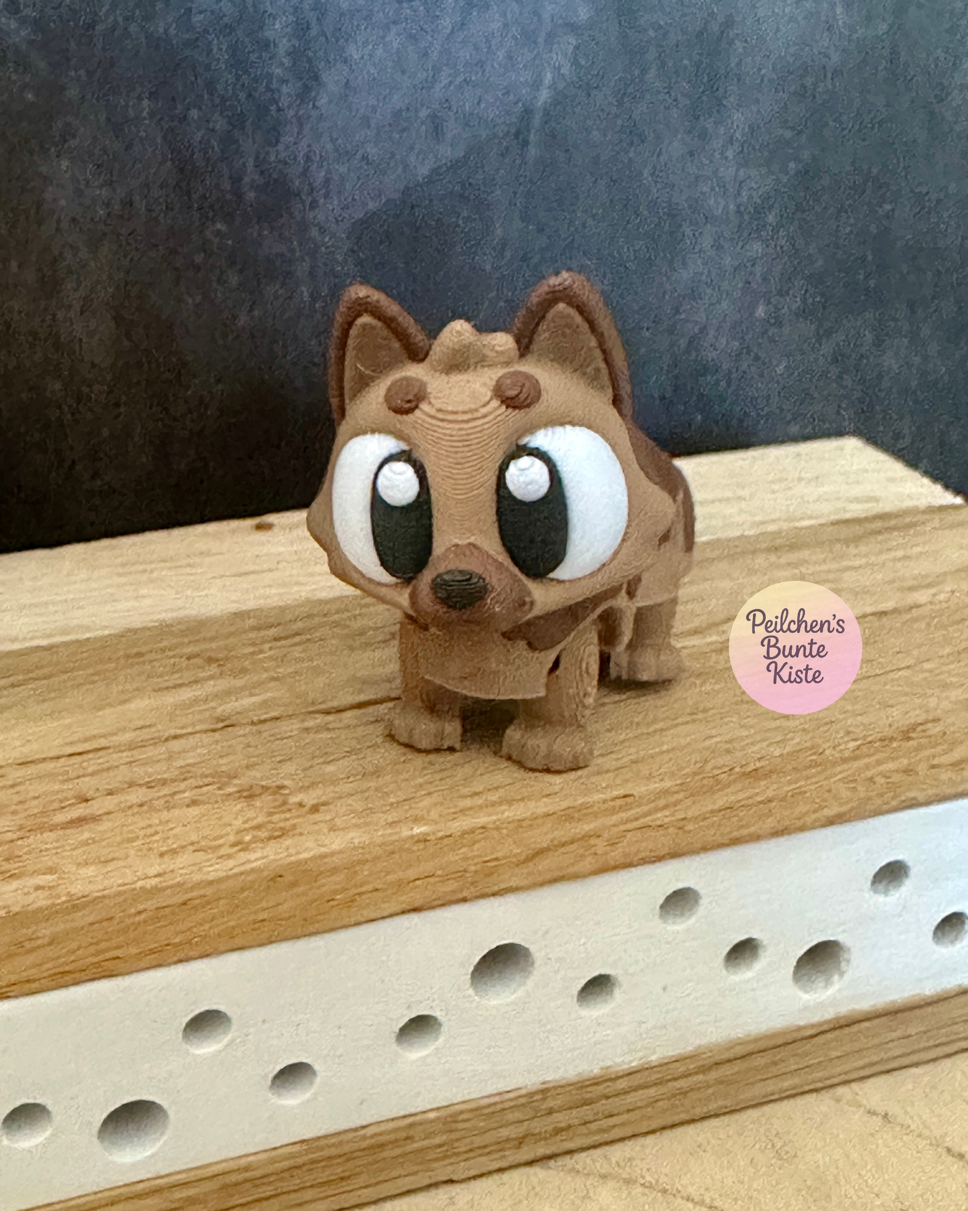 Bewegliche Tierfigur mit Tiertransportbox | Katze, Hund, Schildkröte & mehr