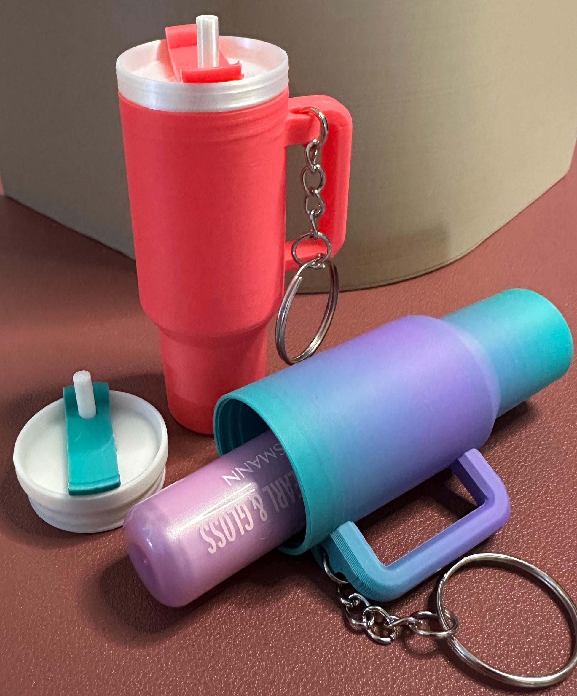 Mini-Tumbler (Becher) Schlüsselanhänger-Geheimversteck für unterwegs