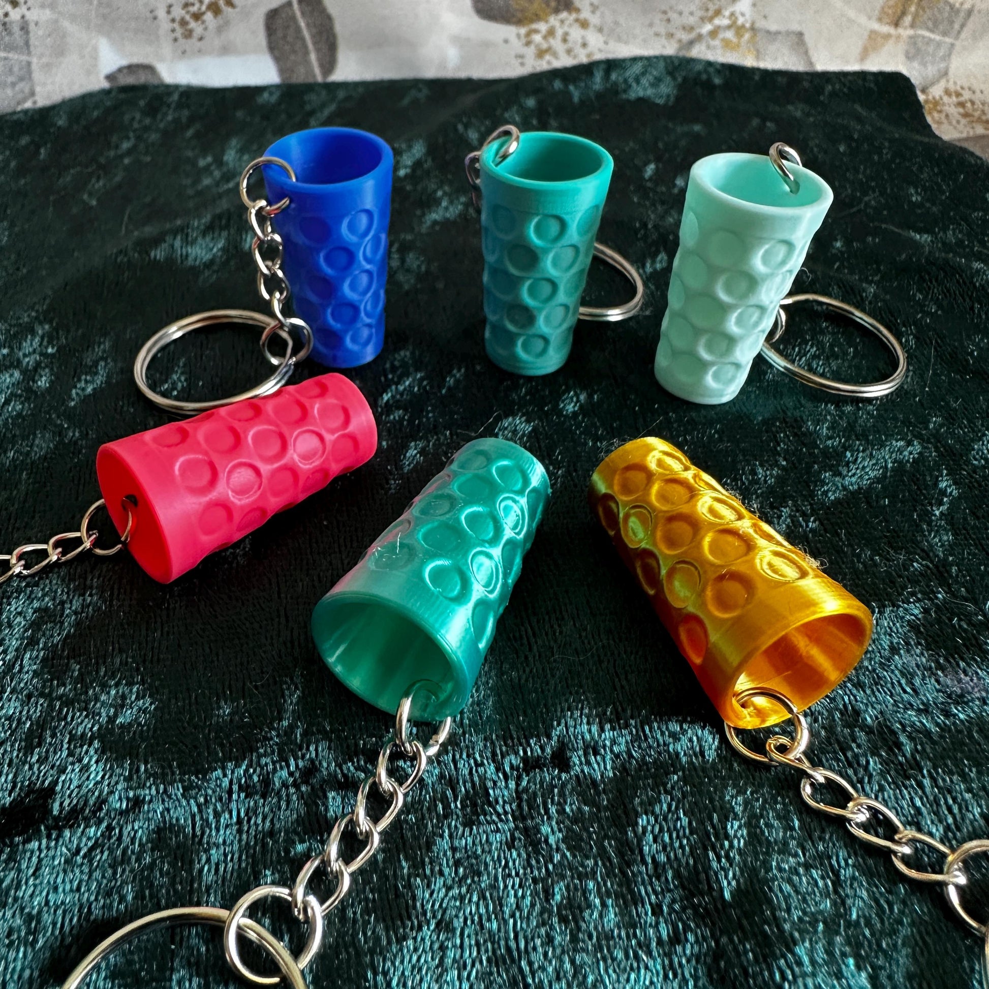 Mini Dubbeglas Schlüsselanhänger – Pfälzer Kult to go