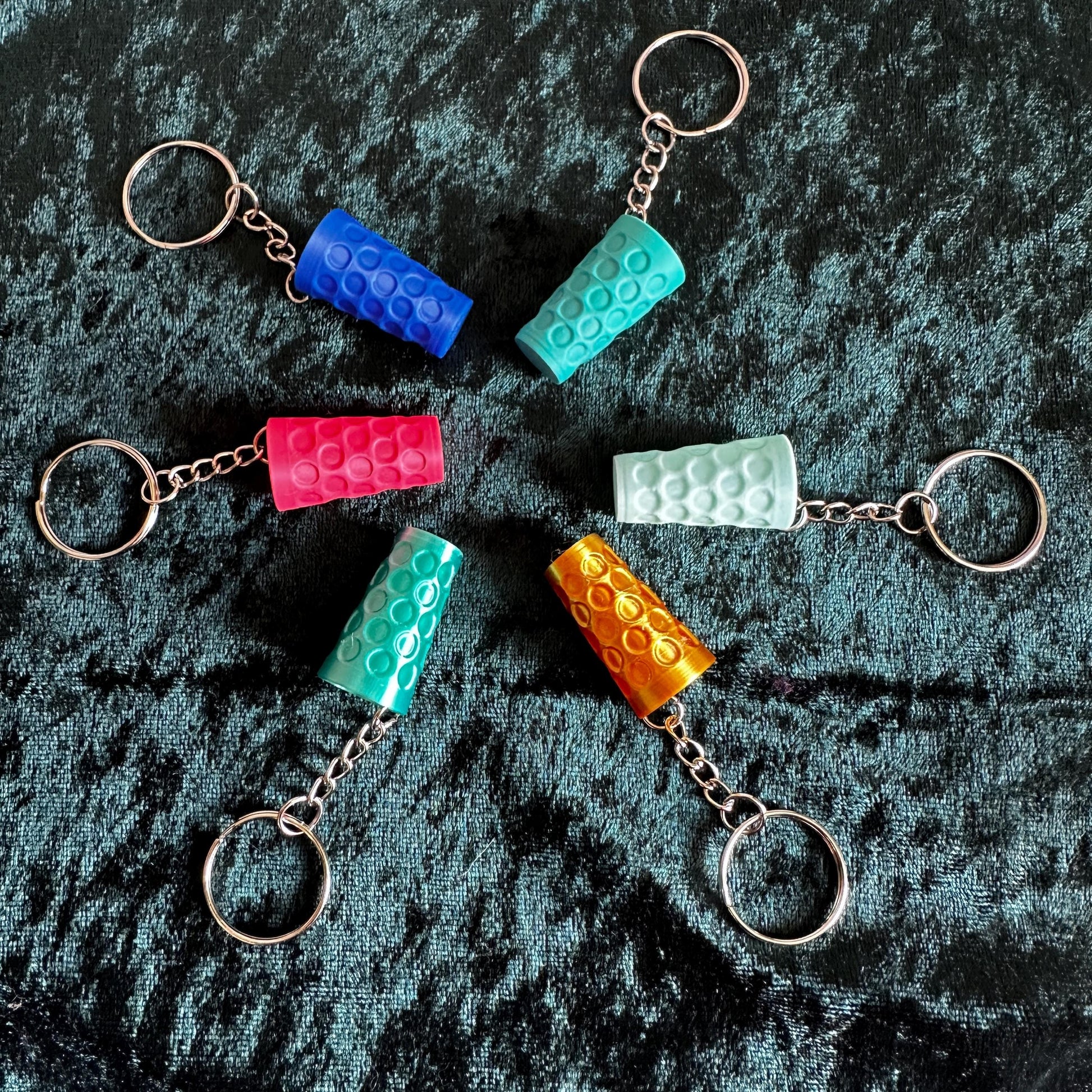 Mini Dubbeglas Schlüsselanhänger – Pfälzer Kult to go