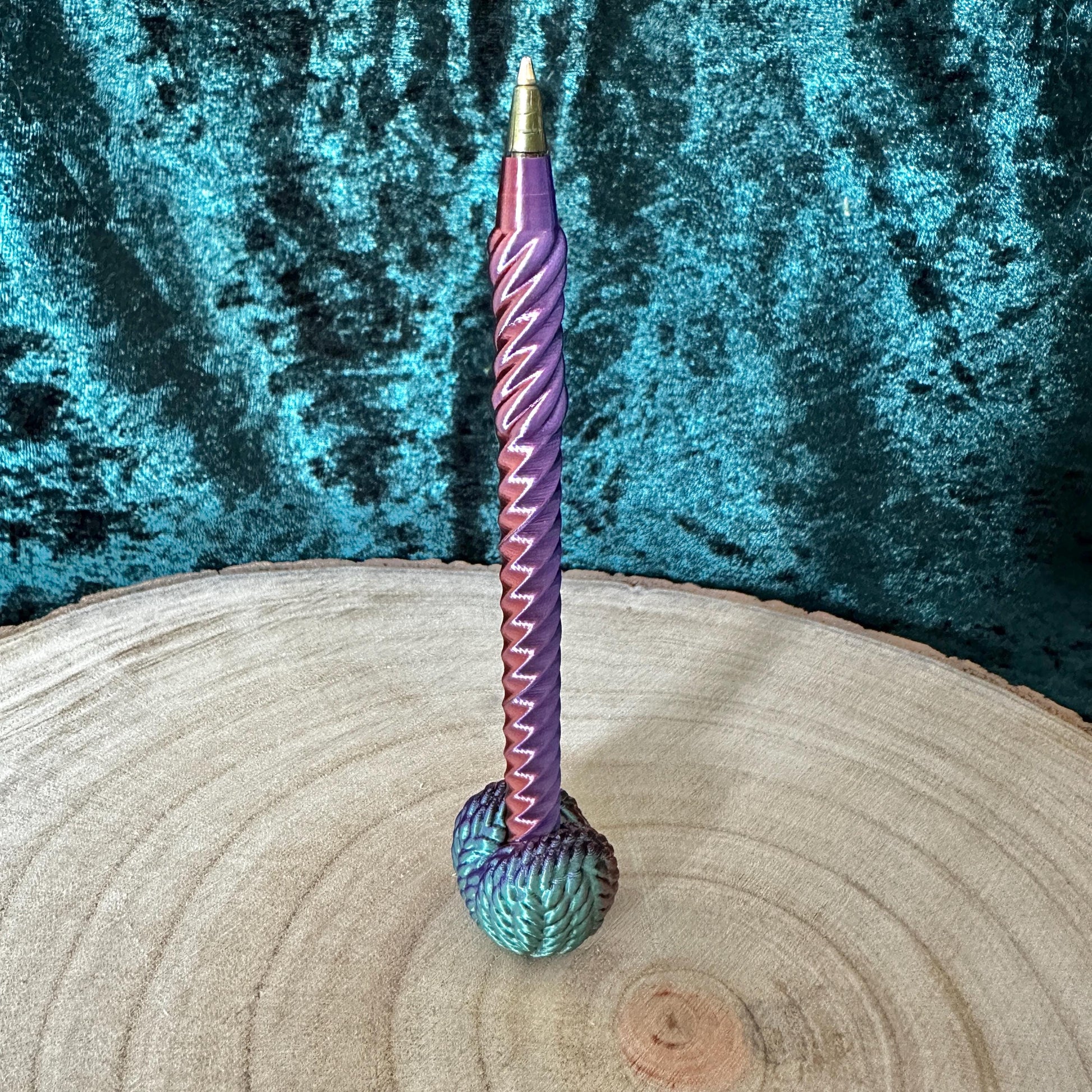 Fidget Kugelschreiber mit Herz-3D-gedruckt,BIC Mine-Anti-Stress Stift-Geschenk für Schule,Büro,Alltag