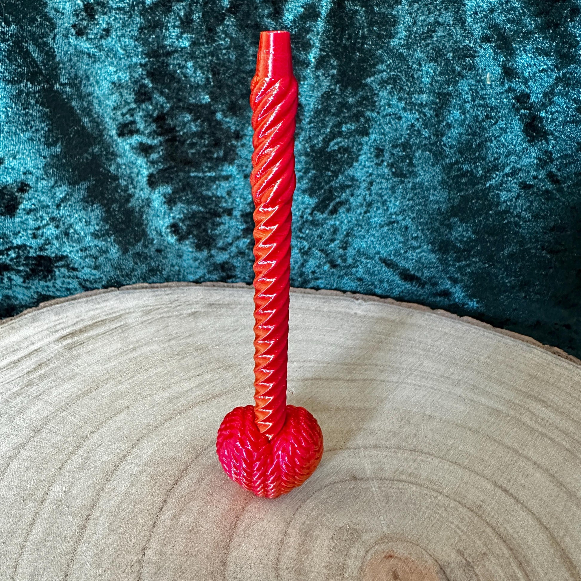 Fidget Kugelschreiber mit Herz-3D-gedruckt,BIC Mine-Anti-Stress Stift-Geschenk für Schule,Büro,Alltag