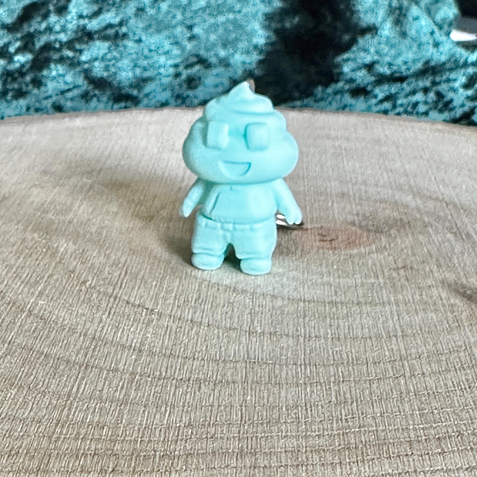 Fidget-Poo (Poop) Schlüsselanhänger – Lustiges Kackhaufen Emoji, beweglich, Anti-Stress Gadget, Geschenkidee 3D Druck