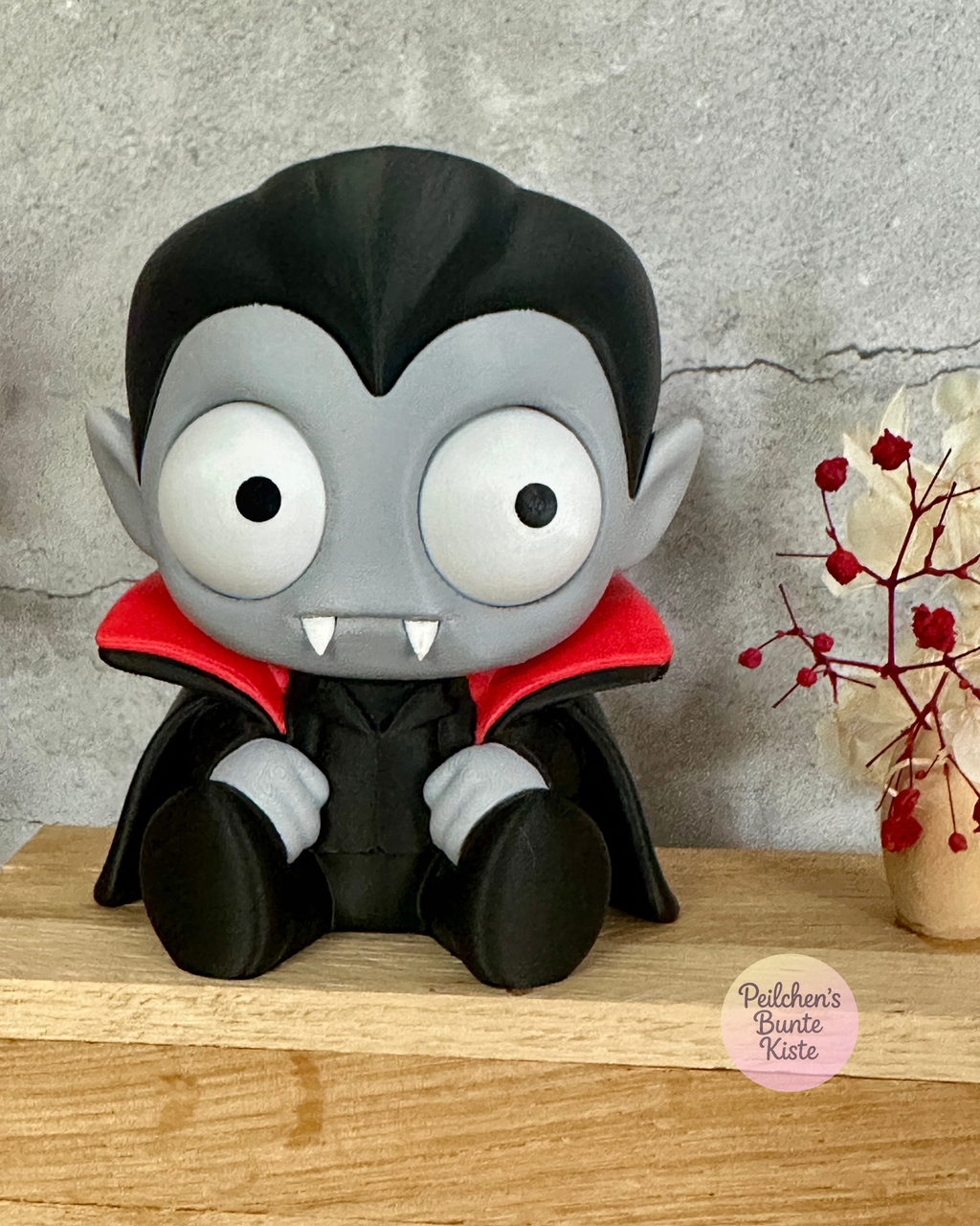 Vampir und Fledermaus mit beweglichen Augen – Mimik Serie
