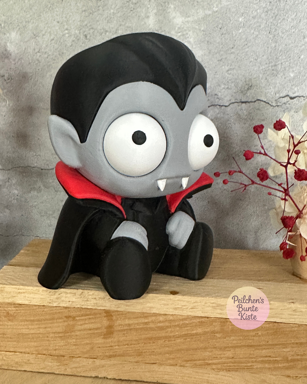 Vampir und Fledermaus mit beweglichen Augen – Mimik Serie