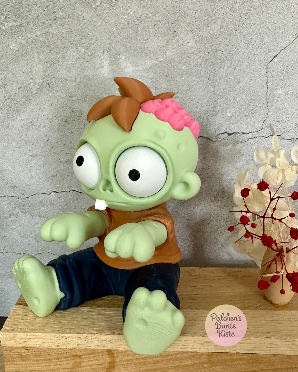 Zombie und Frankensteins Braut – Mimik Serie mit beweglichen Augen