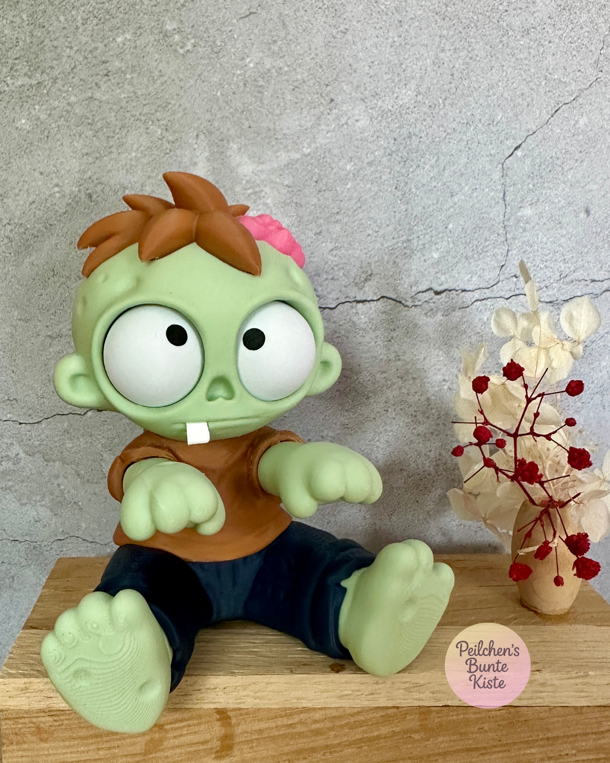 Zombie und Frankensteins Braut – Mimik Serie mit beweglichen Augen