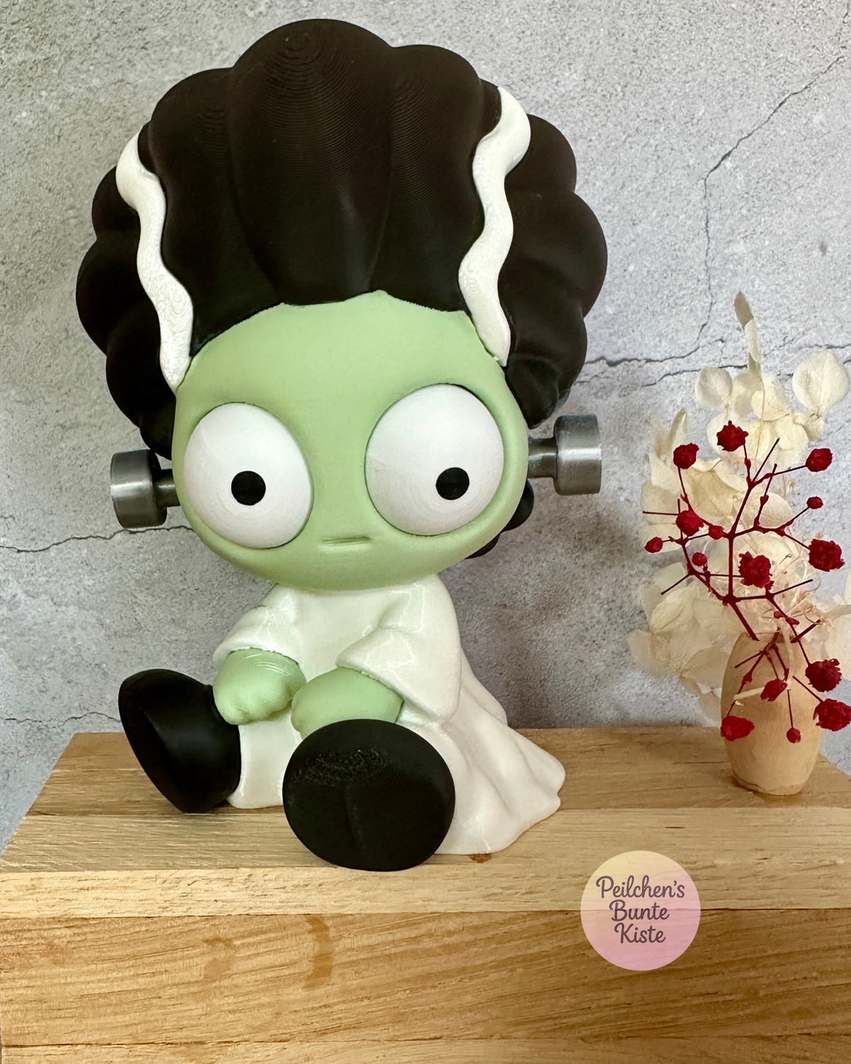 Zombie und Frankensteins Braut – Mimik Serie mit beweglichen Augen